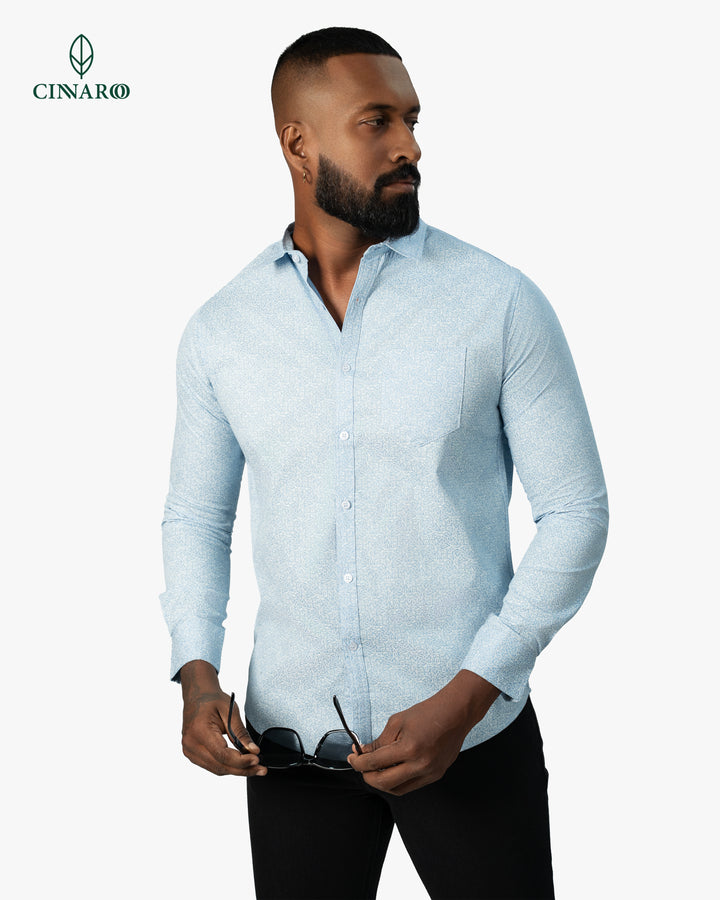 Women’s long sleeve shirt, front view