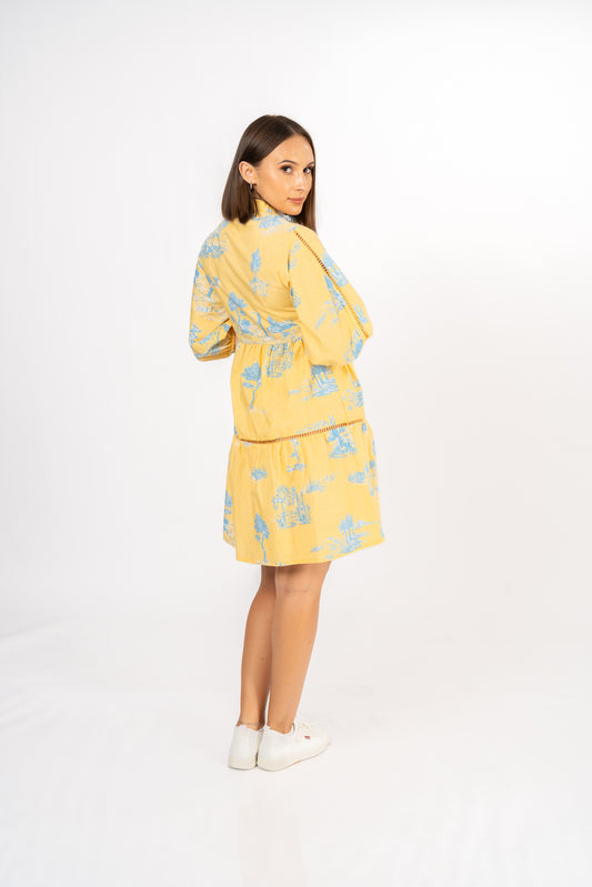 Summer Trio Printed Mini Dress