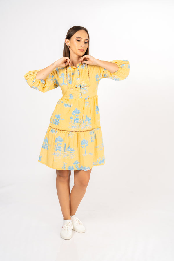 Summer Trio Printed Mini Dress