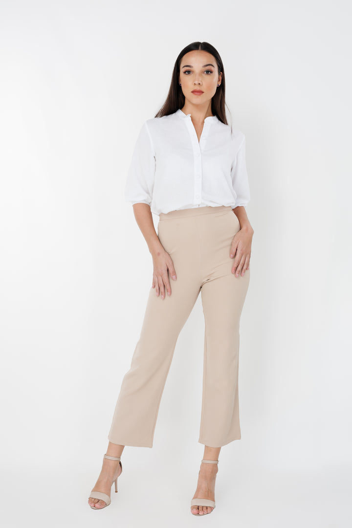 Women’s smart fit straight pants, front view