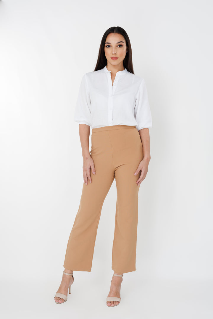 Women’s smart fit straight pants, front view