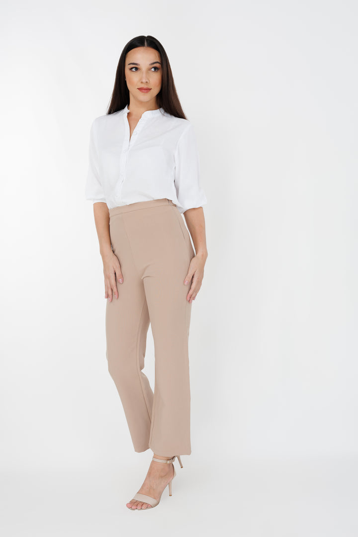 Women’s smart fit straight pants, front view