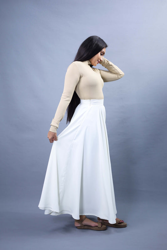 🎁 Buy 2 Save 10% | Georgette Maxi Skirt | Cinnaroo SL